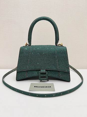 Balenciaga Hourglass Green 23cm