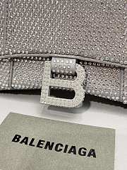 Balenciaga Hourglass Grey Top Handle Bag 19x13x8cm - 4