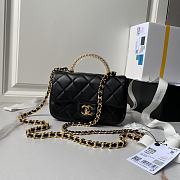 Chanel Mini CF 24S Black Gold 19x12x6cm - 1