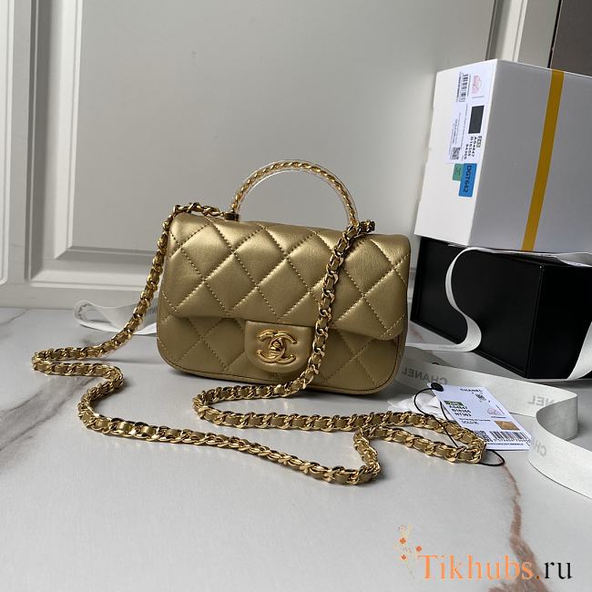 Chanel Mini CF 24S Gold 19x12x6cm - 1