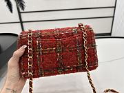 Chanel Small Flap Bag Red 20cm - 2