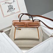 Hermes Herbag 31 Handbag Tan 31cm - 4