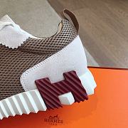 Hermes Bouncing Sneakers Brown - 3