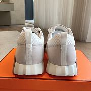 Hermes Bouncing Sneakers White - 5