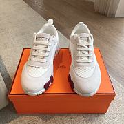 Hermes Bouncing Sneakers White - 3