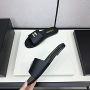 Chanel Black Slides 11 - 5