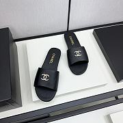 Chanel Black Slides 11 - 2