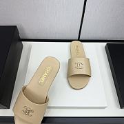 Chanel Beige Slides 03 - 5