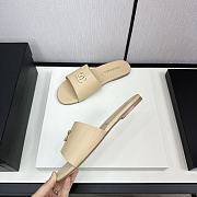 Chanel Beige Slides 03 - 4