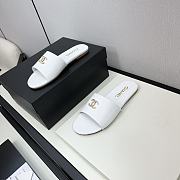 Chanel White Slides 04 - 2