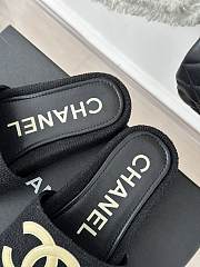 Chanel Black Slides 12 - 5