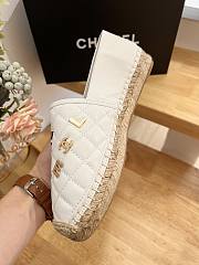 Chanel Espadrilles White 02 - 4