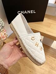 Chanel Espadrilles White 02 - 3