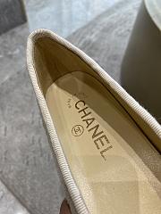 Chanel Ballerina Flat Tweed Gold - 5