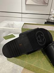 Gucci Black Slides - 5