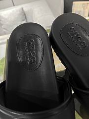 Gucci Black Slides - 2