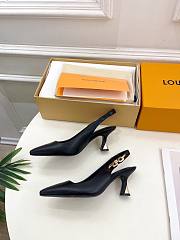 Louis Vuitton LV Sparkle Slingback Pump Black 6.5cm - 4