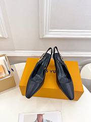 Louis Vuitton LV Sparkle Slingback Pump Black 6.5cm - 3