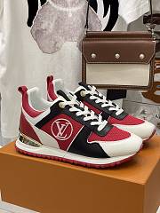 Louis Vuitton LV Run Away Red Sneakers - 1