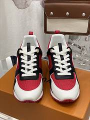 Louis Vuitton LV Run Away Red Sneakers - 4