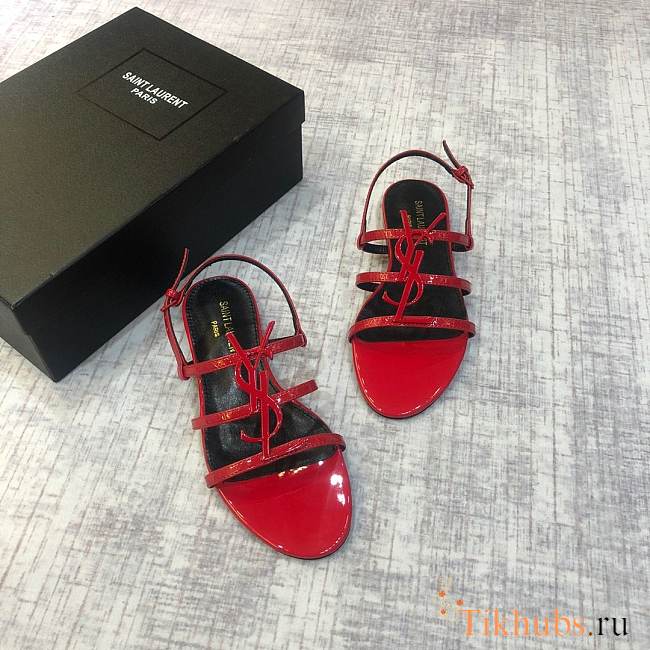 YSL Red Sandal - 1