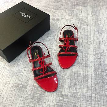 YSL Red Sandal