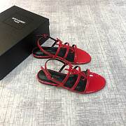 YSL Red Sandal - 4