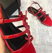 YSL Red Sandal - 3