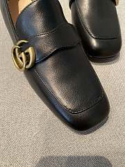 Gucci Leather Loafer Double G Black - 2