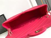 Chanel Large Flap Bag Pink Caviar Gold 38x27x12cm - 5