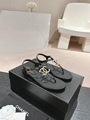 Chanel Black Sandal 03 - 1