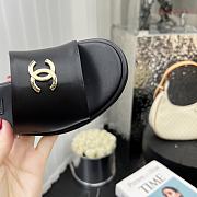 Chanel Black Sandal Heel 4cm - 3