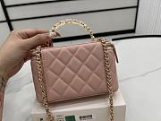 Chanel Vanity Case Pink Lambskin 17cm - 3