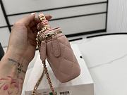 Chanel Vanity Case Pink Lambskin 17cm - 2