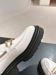 Chanel White Loafer - 5