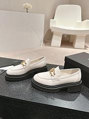 Chanel White Loafer - 3