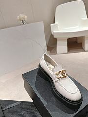 Chanel White Loafer - 2