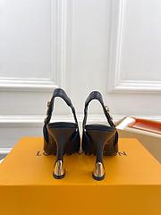 Louis Vuitton LV Sparkle Slingback Pump Black 9.5cm - 5