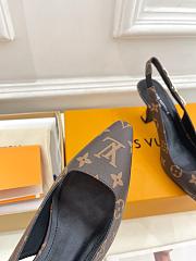 Louis Vuitton LV Sparkle Slingback Pump Monogram 6.5cm - 2