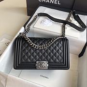 Chanel Leboy lambskin Bag in Black With Silver Hardware 67086 - 1