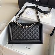 Chanel Leboy lambskin Bag in Black With Silver Hardware 67086 - 5