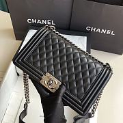 Chanel Leboy lambskin Bag in Black With Silver Hardware 67086 - 4