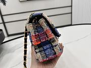 Chanel Small Flap Bag Tweed 20cm - 3