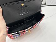 Chanel Medium Flap Bag Tweed 25cm - 2