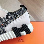 Hermes Bouncing Black White Sneaker 02 - 2