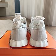 Hermes Bouncing White Sneaker - 5