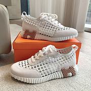 Hermes Bouncing White Sneaker - 2