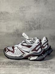 Balenciaga Runner Wine Red Sneaker - 4