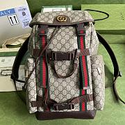 Gucci Backpack Brown Beige 34x42x16cm - 1