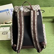 Gucci Backpack Brown Beige 34x42x16cm - 4